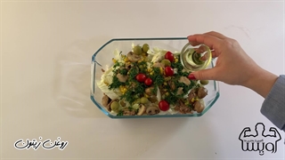 سالاد تن ماهی رژیمی