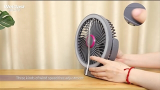 پنکه شارژی رومیزی و دیواری ویداسی مدل WD-279