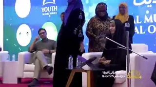 مهنا قنبری حافظ کل قرآن از رشت برنامه محفل در دارالسلام تانزانیا 1404/2/31