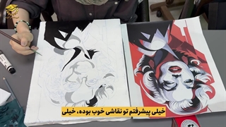 نظر کارآموز دوره نقاشی اکریلیک