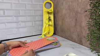 نحوه‌ی بستن کارت گل شاخه‌ای