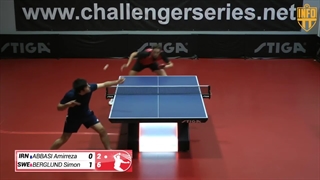 بهترین امتیازات تنیس روی میز امیررضا عباسی (بسیار جذاب)