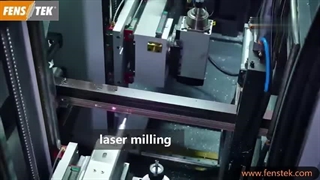 خط تولید خودکار پنجره های آلومینیومی، برش CNC، میلینگ، خم کردن، خط رباتیک