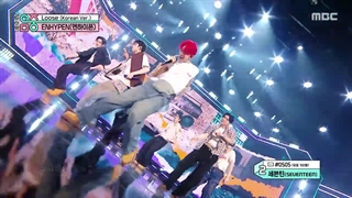 اجرای اهنگ loose ورژن کره ای انهایپن در music core