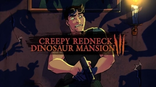 تریلر معرفی بازی سایبرپانک  Creepy Redneck Dinosaur Mansion 3