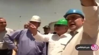 بازدید وزیر نفت از انبار نفت ری