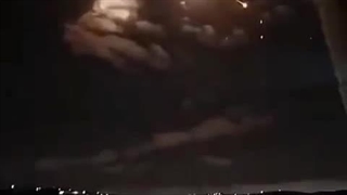 تصاویر بارش شهابی موشک های ایران