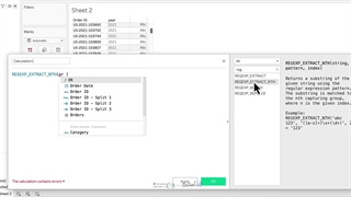 آموزش پیشرفته Tableauجلسه ۵۰: REGEXP_EXTRACT  to parse fields