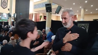 مجلس یادبود شهید مرتضی طیب مسعود در شهرک محلاتی - مسجد ولیعصر(عج)