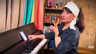 بازخوانی آهنگ‌های حامیم با پیانو توسط حانا بیدار