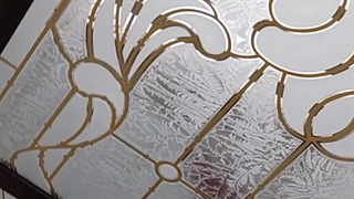 سعادت آباد - سقف کاذب دکوراتیو شیشه‌ای