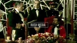 سخنرانی محمدرضا شاه پهلوی و اعلام پیروزی ارتش شاهنشاهی ایران در جنگ ظفار بر جدایی طلبان کمونیست عمان تحت حمایت شوروی ۱۳۵۴