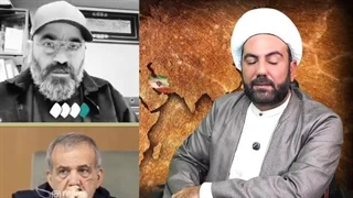 14040929: توهین زشت یک اصلاح طلب به شهید رئیسی در حضور پزشکیان