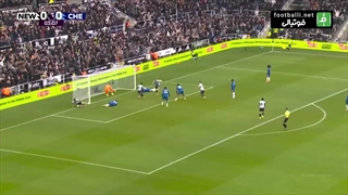 گل اول نیوکاسل به چلسی (وولتماده)