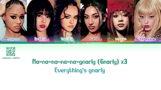 لیریک آهنگ GNARLY از کتسای