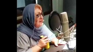 پشت صحنه دوبله سریال وایکینگ . مینو غزنوی .  رضا افتابی