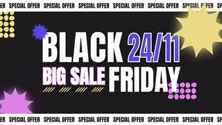 دانلود پروژه آماده پریمیر پرو تیزر تبلیغاتی حراج جمعه سیاه Black Friday Slides