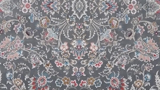 فرش 1200 شانه تراکم 3600 کد E132050 کلاسیک طوسی تیره فرش متحد آسیا - اقساط تا سال 1410