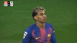 لامین VS ویارئال (1 گل و 5 دریبل)