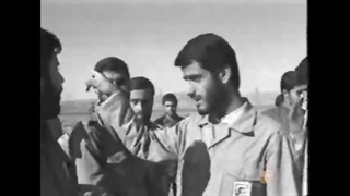 تفحص شهدای گمنام شهید سعید شاهدی در منطقه عملیاتی مرصاد مقابل منافقین در کرمانشاه