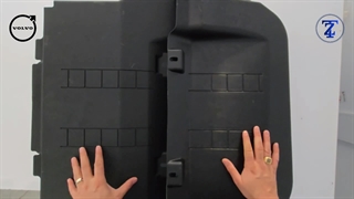 درب باطری دو تکه ولوو قهوه چی - زدتراک