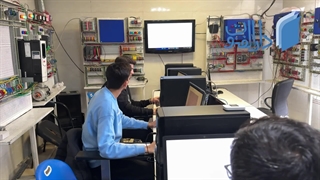 آموزش پروژه محور راکتور شیمیایی PLC و تاچ پنل دلتا