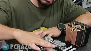 جایگزین حق خمیر سیلیکون پارت شش !!! #اسمبل #کارت_گرافیک #کامپیوتر #بازی #سرگرمی #عجیب