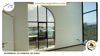 ساختمان پیش ساخته و نمای شیشه ای_1080