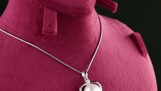 گردن آویز مروارید حنانه بدون زنجیر