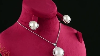 نیم ست مروارید ماهور بدون زنجیر