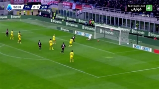 گل سوم میلان به هلاس ورونا (دبل انکونکو)