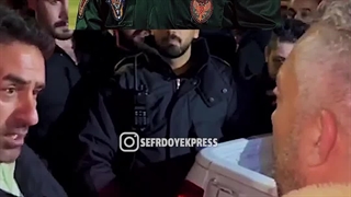 دستگیری عاملان تخریب خودروی پلیس توسط فرمانده یگان امداد تبریز سرهنگ بزرگی