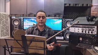 آموزش ویولن گلبانگ 1 بیا بنویسیم ایمان ملکی