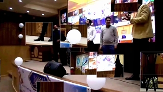 مجری و شومن سامان طهرانی در برنامه ارگانی