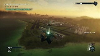 Just Cause 4 how to equip and fly the Black Hand Skystriker wingsuit