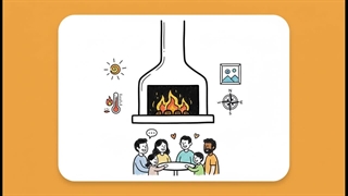 شومینه هیزمی