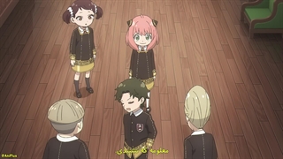 انیمه خانواده جاسوس فصل 3 قسمت 6 با زیر نویس فارسی چسپیده