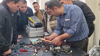 آموزش انژکتور موتورسیکلت کار با دستگاه دیاگ