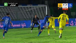 گل دوم شمس آذر به استقلال (سهیل فداکار در دقیقه 96)