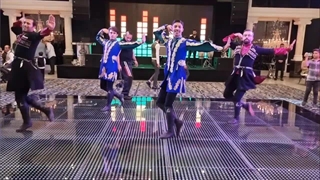 رقص شاد در عروسی تهران توسط گروه رقص آذری آیلان