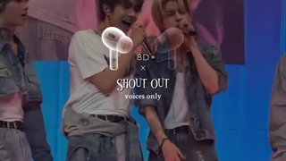 به مناسبت اینکه shout out اهنگ تیم ملی کره در المپیک شده بیاید با افتخار به این آهنگ گوش بدیم...با هنزفری گوش بدید چند بعدیه