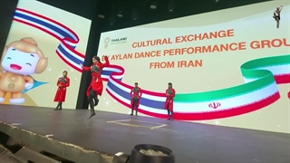 اجرای رقص آذربایجانی در اکسپو دبی (بهترین گروه رقص آذری)