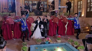 مراسم عروسی بلاگر اینستا با رقص آذری شاد و چشم نواز