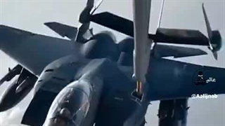 مکالمه جالب میان دو خلبان هنگام سوخت‌‌گیری در آسمان