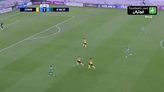 گل اول الاهلی قطر به سپاهان (میشل ولپ)