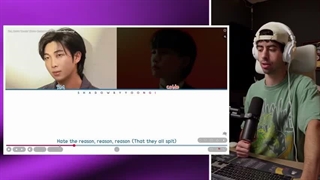 'True Beauty Is A True Sadness'... ("INDIGO" By RM Reaction)