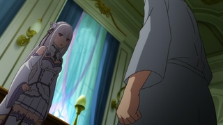تماشای انیمه جذاب Re:zero (شروع زندگی در دنیایی دیگر) ف1ق17
