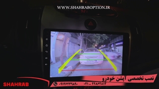 آپشنهای فابریک کیا سراتو نصب مانیتور اندروید کیا سراتو دوربین دنده عقب سراتو
