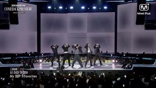 اجرای TOP 5 زیروبیسوان در COMEBACK PREMIERE