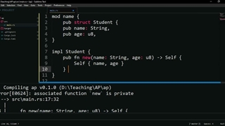 برنامه‌نویسی پیشرفته (rust)-جلسه چهاردهم-بخش دوم